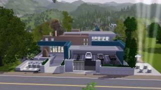 Sims 3 Pool & Fitness Centre NO C. C Community Lot..Modern