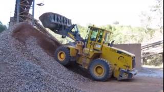 фронтальный погрузчик XCMG ZL50G в карьере 2