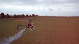 webra 55 P5 spark flight 1