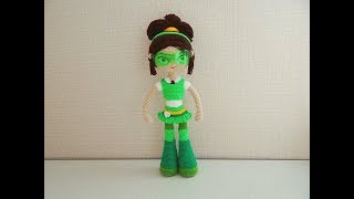 Игрушка амигуруми. Кукла Маша. Мастер-класс крючком. (Сrochet doll)
