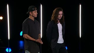 Jack och Mega utsätts för en oväntad twist i Idol 2017 - Idol Sverige (TV4)