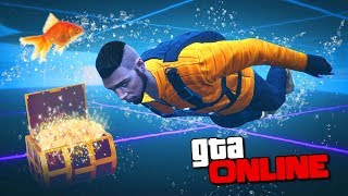 ПОДВОДНЫЙ ЛАБИРИНТ С СОКРОВИЩЕМ! - ГОНКИ GTA 5 ONLINE ( ГТА 5 ГОНКИ )