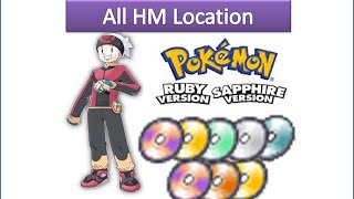 Pokemon Ruby & Sapphire - All HM Locations