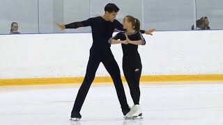 ? Таисия СОБИНИНА / Никита ВОЛОДИН - Первенство г Москвы юниоров 03.09.2019  ПАРНОЕ КАТАНИЕ, КМС Пп