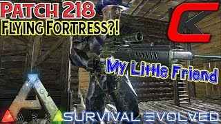 Ark: Survival Evolved -  Flying Fortress, Sniper Rifle, Tranq Darts AND MORE!