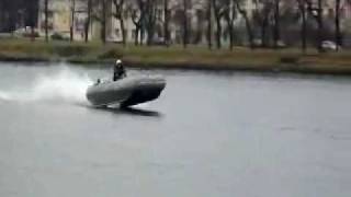 Ротан 660, Yamaha 90, трюк кобра.