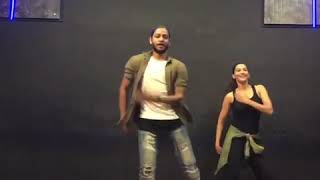 Gauhar khan dancing with rumored boyfriend