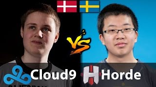 Cloud 9 vs Horde - [Sniper vs SnipeBEAR] - Dota 2 7.01