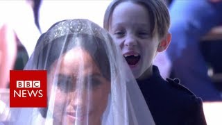 Royal Wedding: The kids who nearly stole the show - BBC News