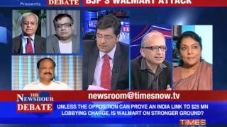 The Newshour Debate: BJP's Walmart attack (Part 1 of 3)