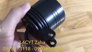 Test đèn pha led trợ sáng L4CYT ba chức năng - Zaha shop