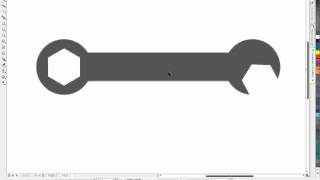 Урок Corel Draw - Гаечный ключ