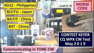 Worldwide Ham Radio Activity | Communicating in Tone | Worked All Prefixes CQ WPX CW Contest 2019