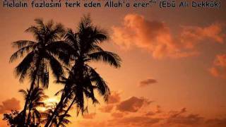 İBRETLİK SÖZLER