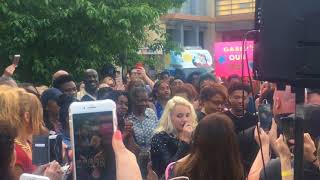 American Idol finalist Gabby Barrett ends parade with childhood gospel choir