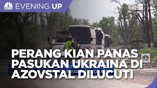 Pasukan Ukraina di Azovstal Dilucuti & Dipindahkan ke Rusia