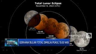 Ada Gerhana Bulan Total Hari Ini, Dimulai Pukul 15:00 WIB