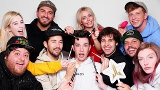 Makeup Relay Race Ft. David Dobrik & Vlog Squad