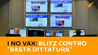 No green pass: perquisizioni in tutta Italia per gli appartenenti alla chat "Basta Dittatura"