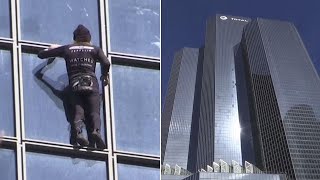 55-Year-Old 'French Spider-Man' Climbs 587-Foot Building in 30 Minutes