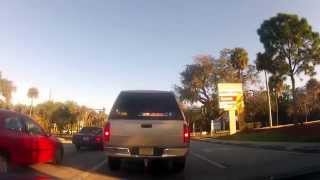 Driving from LaBelle to Fort Pierce, Florida