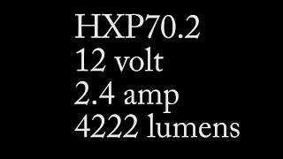 12 volt xhp70 led super bright