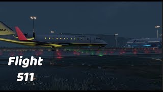 Flight 511/Plane Crash - GTA 5 Machinima/Short Movie