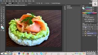 Food photography tutorial   easy editing with Photoshop for beginner and bloggers