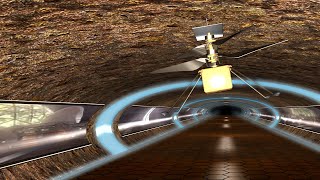 Ingenuity descubre un canal subterráneo en Marte / animación
