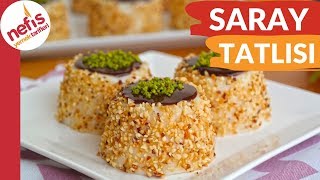 AZ MALZEME ? AZ VAKİT ⏱️ HEM DE ÇOK HAFİF SARAY TATLISI TARİFİ