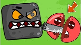 САМОЕ КРУТОЕ СРАЖЕНИЕ ШАРОВ И КВАДРАТОВ ! МУЛЬТИК ПРО КРАСНЫЙ ШАРИК ! Игра про Red Ball 4
