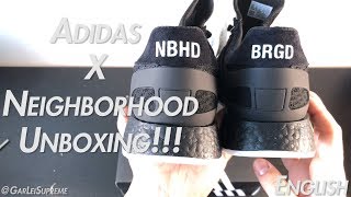 Adidas X Neighborhood Iniki/I-5923 Unboxing (English)