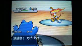初陣　ポケモンBW2　ランダムマッチ　乱数色違い6V