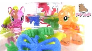 Флауэр Вишес. Пони с Водой и Блестками и ГИГАНТСКИЕ НАСЕКОМЫЕ!!! Май Литл Пони Мультик с Игрушками