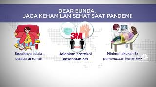 Dear Bunda, Jaga Kehamilan Sehat Saat Pandemi!