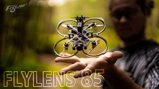 Самый маленький дрон с DJI O3. Камера + 4 мотора. [Flywoo FlyLens 85 2S]