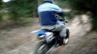Cross MZ 250 wzorowany na Yamahe (przeróbka) -tor motocrossowy