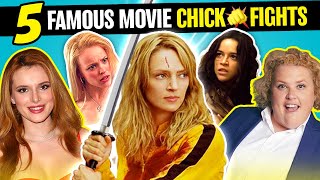 Bella Thorne & The Cast Of Chick Fight React To Top 5 Chick Fights In Movies (Kill Bill, Mean Girls)