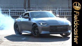 ＜ドリフトすごい！＞日産 新型フェアレディZ　白煙ブフォー！のデモ初公開　東京オートサロン　Nissan New FAIRLADY Z Drifting