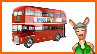 * DOUBLE DECKER BUS * | Buses For Kids | Things That Go TV!