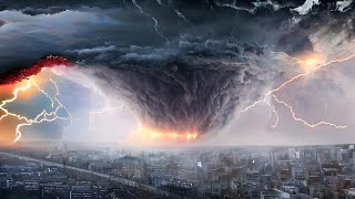 Top 49 minutes of natural disasters caught on camera. Most hurricane in history. USA