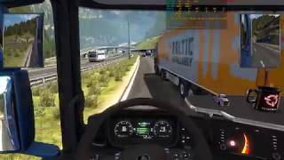 [FPS record] ETS2 1.34, Ryzen 5 1600 3.8G, GTX 1080, 1440p