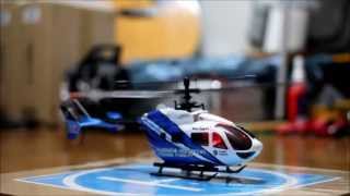 Nine Eagles SOLO PRO 128 EC145 indoor flight