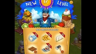 17 Level My Farm facebook или Родина Большой урожай