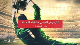 أكثر الحراس استقبالاً للأهداف في الدوري السعودي (حتى الجولة ١١)