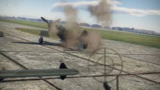 Забавная модель повреждения самолетов | War Thunder