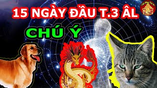 3 Con Giáp Cần Chú Ý TÚI TIỀN, Sự Nghiệp Dễ Có BIẾN ĐỘNG Trong 15 Ngày Đầu T.3 ÂL