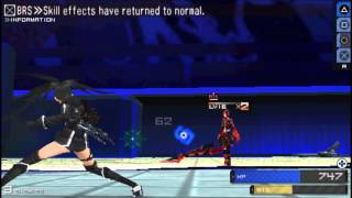 Black Rock Shooter The Game (US):  Mazuma Boss Fight
