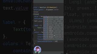 Кастомизация цветов в TextField (Jetpack Compose + Material3) #shorts