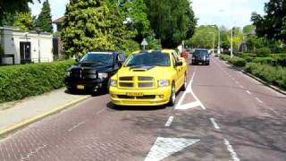2e Dodge Ram SRT-10 GTG in the Netherlands may 10 2009 (video 1)